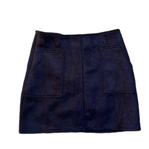 Pocketed mini skirt